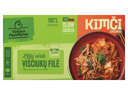 Lėtai virta VILNIAUS PAUKŠTYNO višt. filė HEAT & EAT, kimčių skonio*