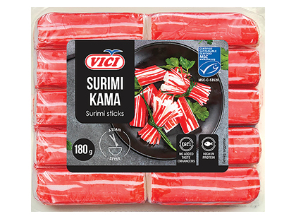 Atšaldytos VIČI lazdelės SURIMI KAMA iš surimio*