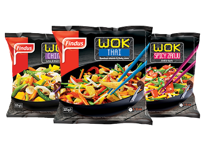 Šaldytos daržovės FINDUS WOK*