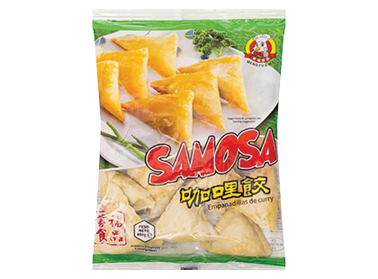 Šaldytas užkandis SAMOSA su vištiena ir kario padažu*