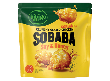 Šald. korėjiet. stiliaus SOBABA vištienos gab. su soja ir med. BIBIGO*