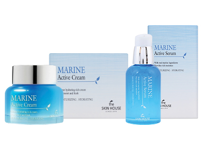 Veido kremas; serumas MARINE THE SKIN HOUSE*
