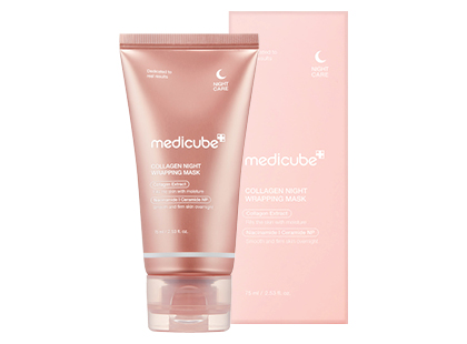 Naktinė veido kaukė MEDICUBE COLLAGEN WRAPPING*