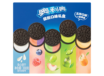 Penkių skonių sausainių rinkinys OREO*