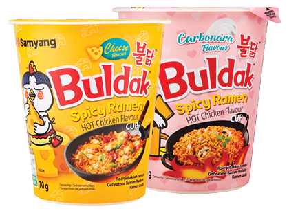 Greitai paruošiami makaronai SAMYANG BULDAK*