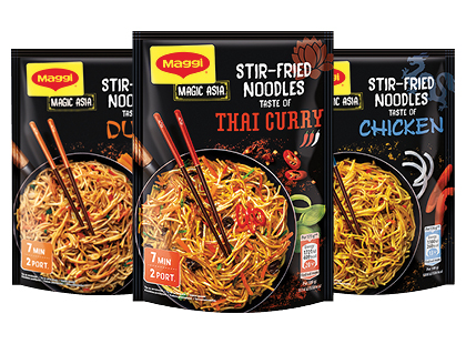 Greitai paruošiami makaronai MAGGI*