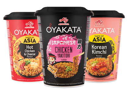 Greitai paruošiami makaronai OYAKATA*