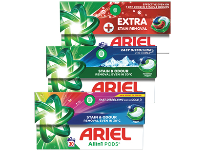 Skalbiamosios kapsulės ARIEL*