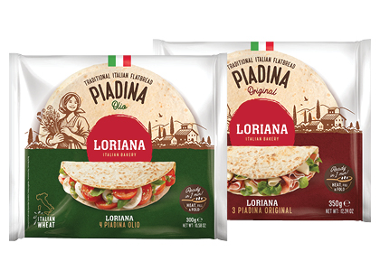 Itališka plokščia duona LORIANA PIADINA*