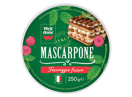 Maskarponės sūris WELL DONE ITALY*