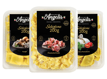 Torteliniai; ravioliai; panceročiai DE ANGELIS*