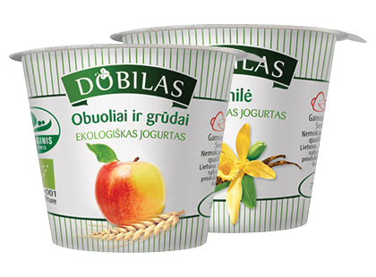 Valgomasis ekologiškas jogurtas DOBILAS