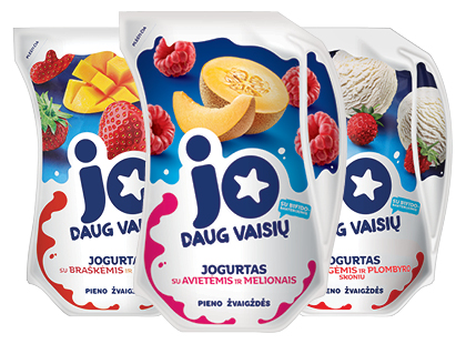 Geriamasis jogurtas JO*, 3 rūšių