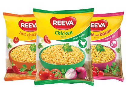 Greitai paruošiami makaronai REEVA*