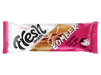 Sumuštinis su kumpiu ir sūriu FRESH WALK BOMBER*