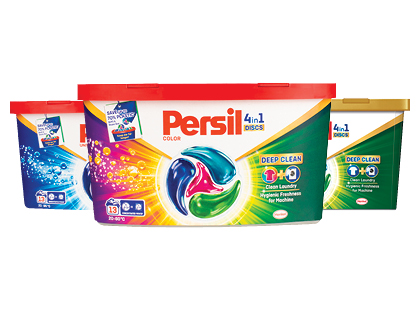 Skalbiamosios kapsulės PERSIL DISCS*
