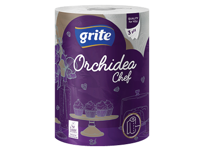 Popieriniai rankšluosčiai GRITE ORCHIDEA*, 3 sluoksnių