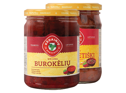 KĖDAINIŲ KONSERVŲ burokėlių sriuba; ukrainietiški barščiai*
