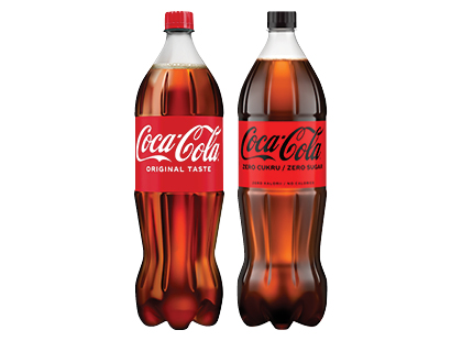 Gazuotas gėrimas COCA-COLA; COCA-COLA ZERO*