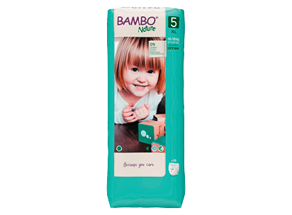 Sauskelnės-kelnaitės BAMBO NATURE 5*
