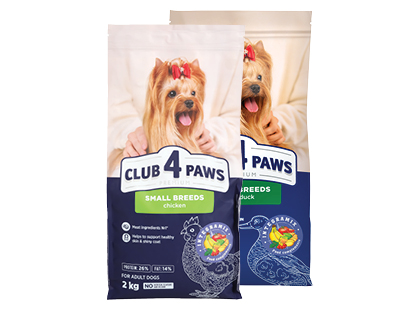 Sausas šunų ėdalas CLUB 4 PAWS*