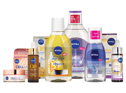 Veido priežiūros priemonėms NIVEA*